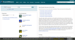 Desktop Screenshot of metazoa.ensembl.org