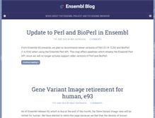 Tablet Screenshot of ensembl.info